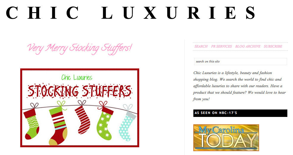 Chic Luxuries