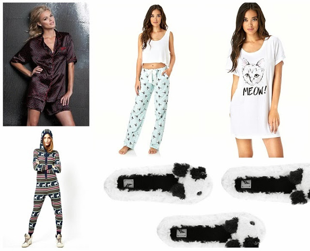 Sleepwear selections by Sammie