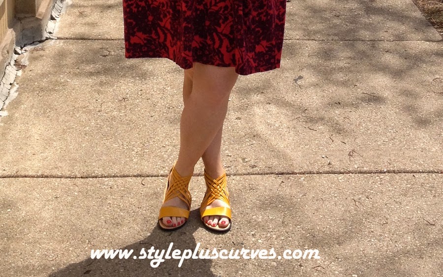 OOTD Land s End Dress and Jessica London Sandals FULLBEAUTY Brands